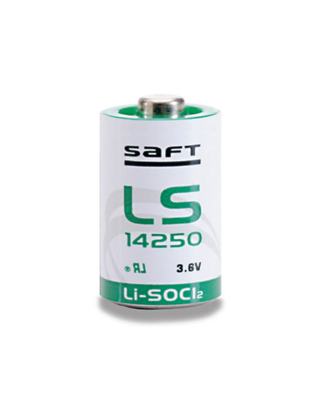 Saft 1/2AA Size Lithium Batteries (3.6V & 1200 mAh), 4 pack