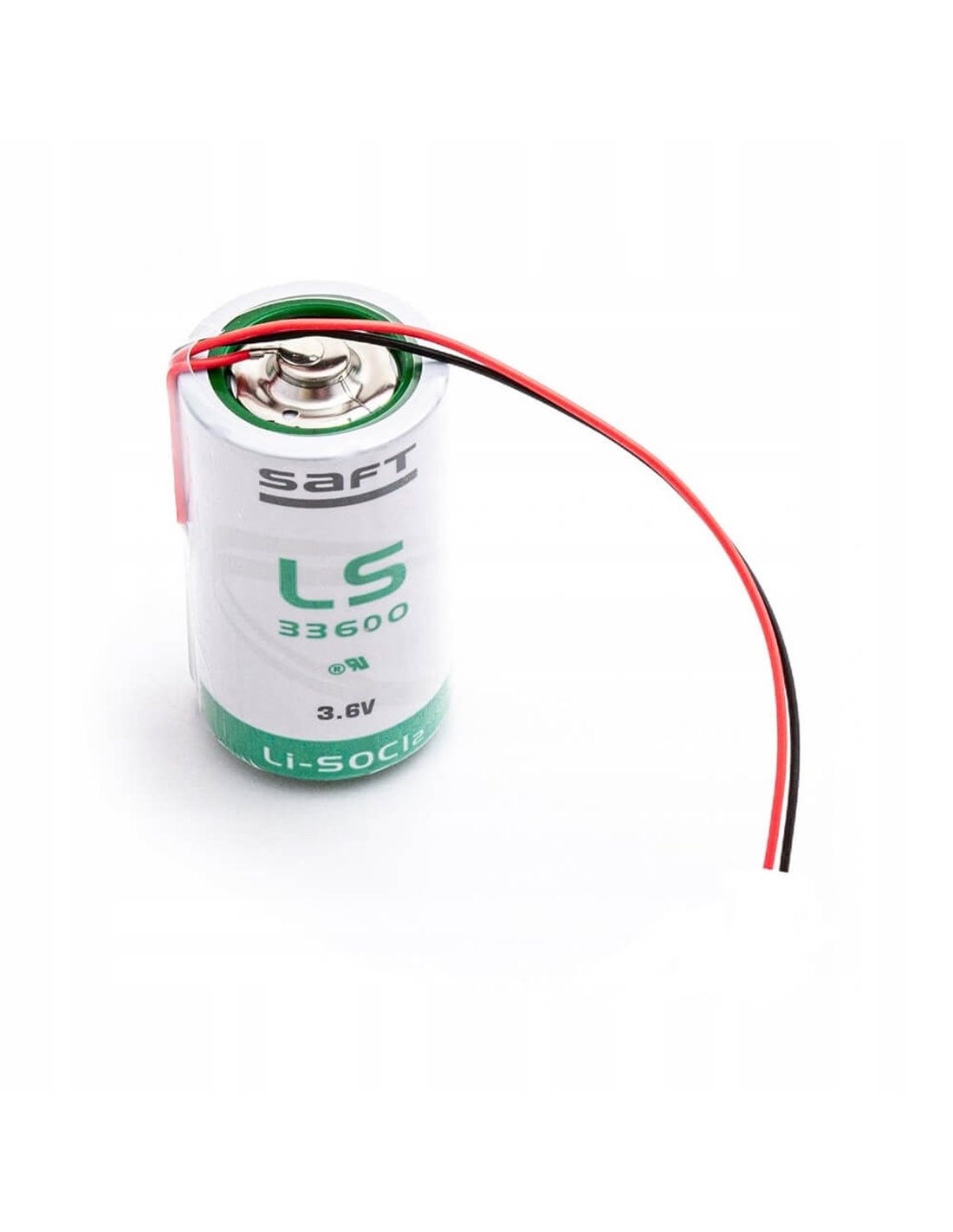Saft LS33600 With Inch Fly Leads 3.6V 17000Mah