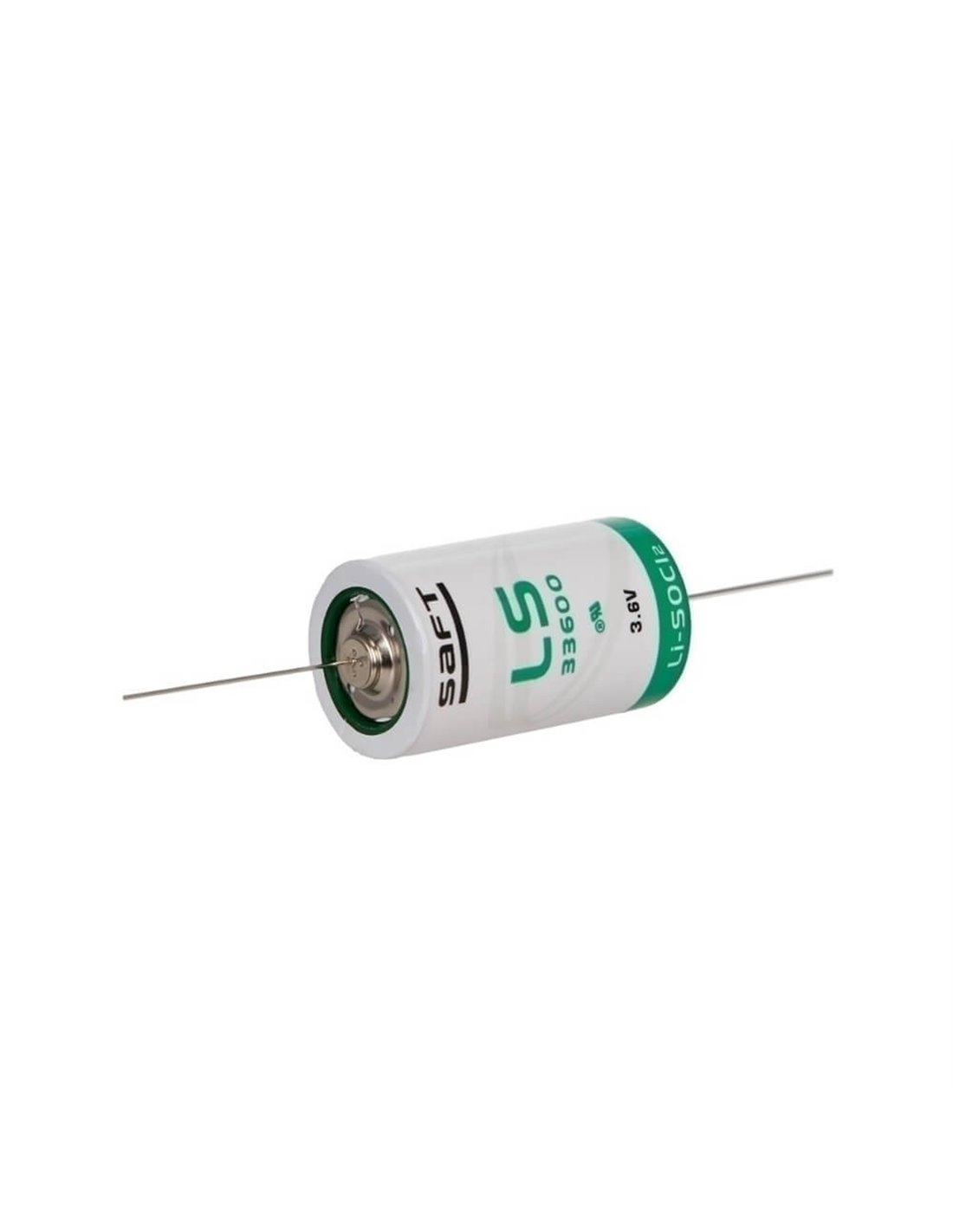 Saft LS33600 With Axial Leads 3.6V 17000Mah